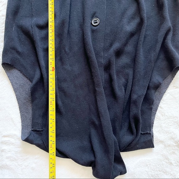 LULULEMON CASHMERE BLEND LONG LINE CARDIGAN CACOON SWEATER SIZE 6 MODERN CHIC - Picture 7 of 8